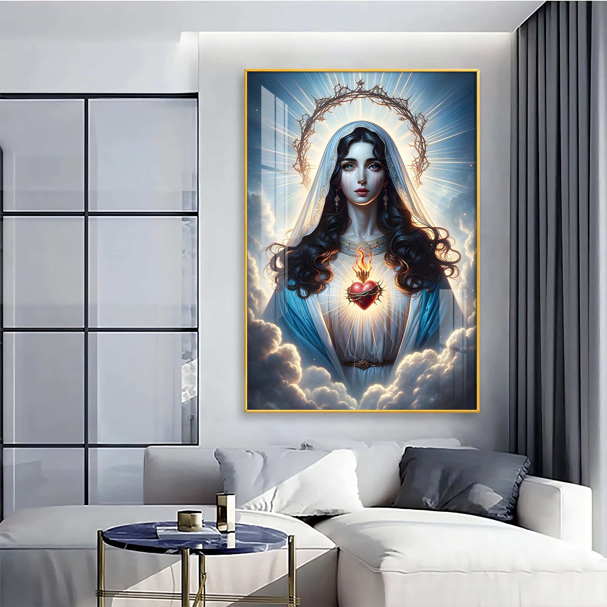 Heartfelt Devotion Premium Acrylic Vertical Wall Art - The Next Decor