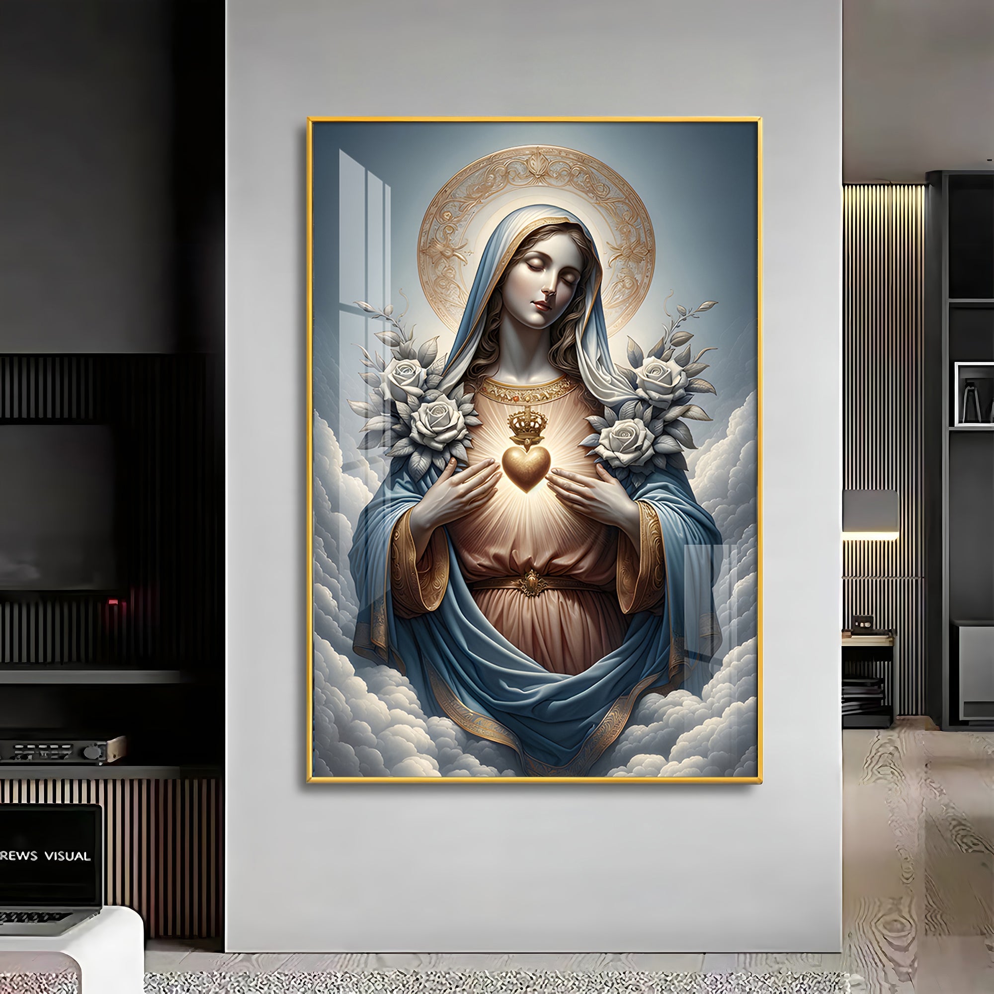 Heavenly Visions Premium Acrylic Vertical Wall Art - The Next Decor