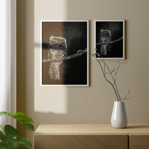 Alone in the night Canvas Wall Art Without Glass