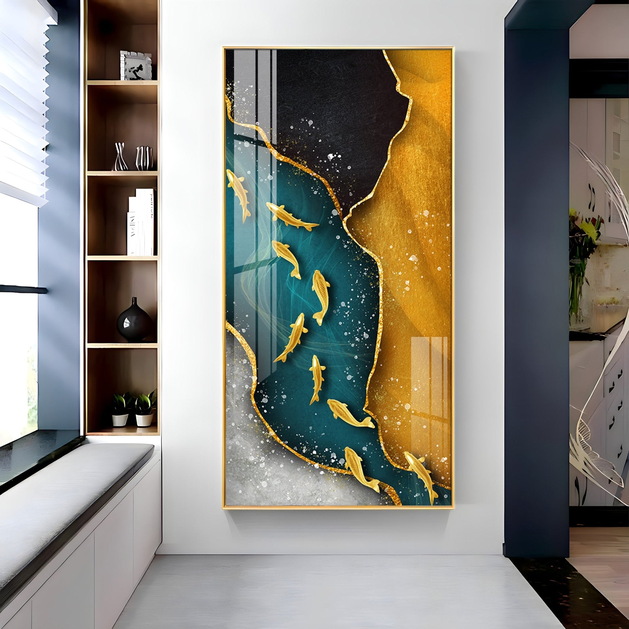 Into The Stream Luxury Crystal Wall Art - The Next Decor