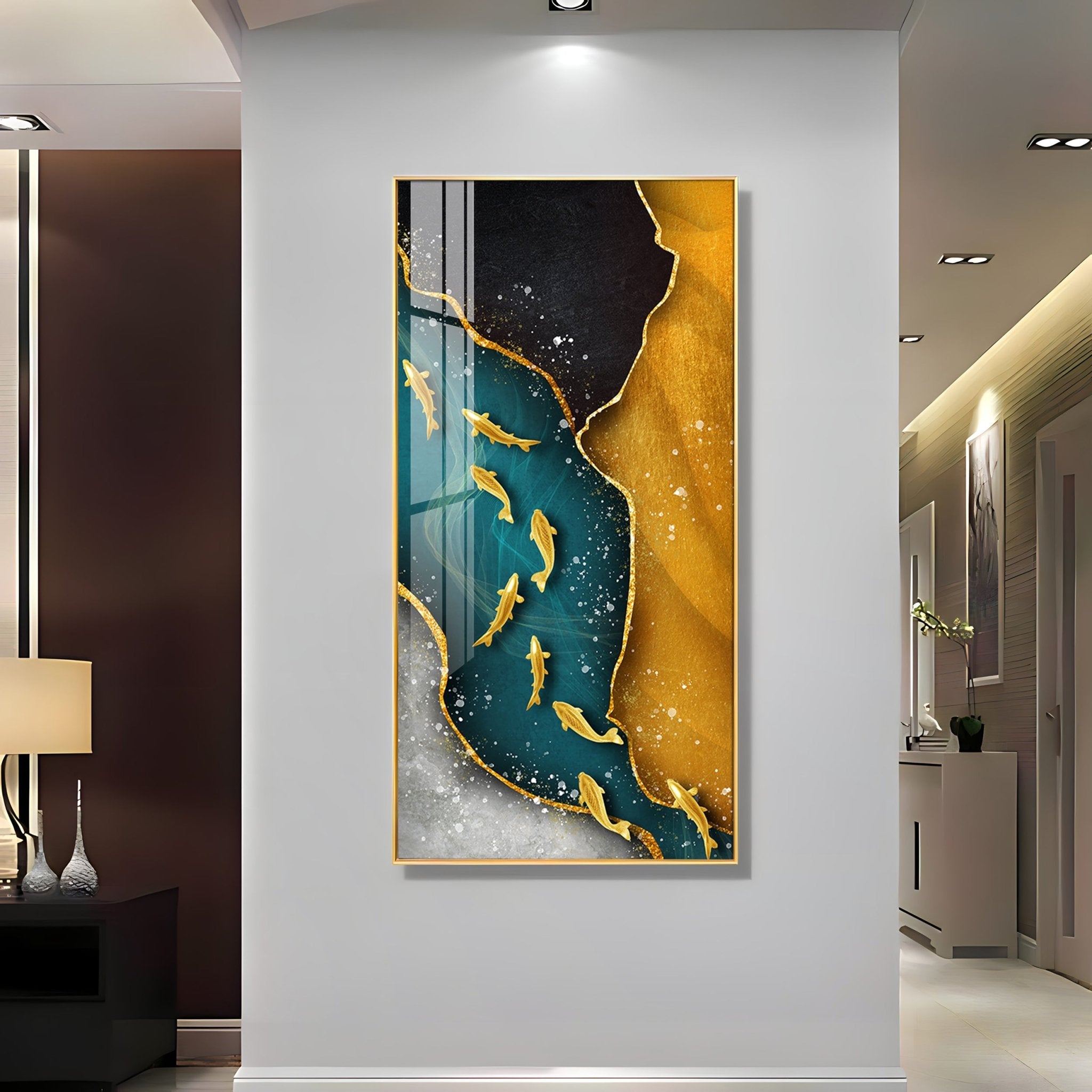 Into The Stream Luxury Crystal Wall Art - The Next Decor