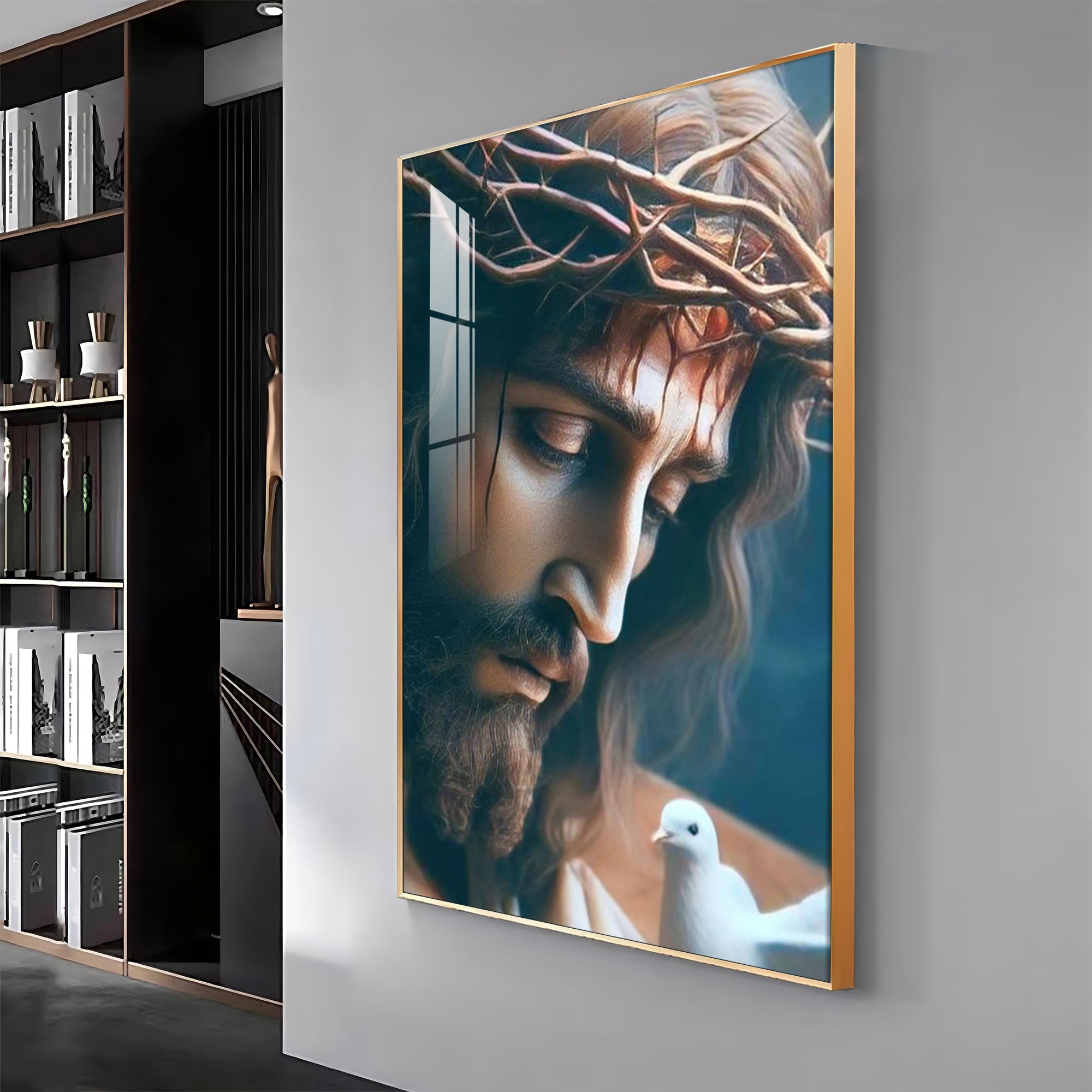 Jesus Faithful Reflections Premium Acrylic Wall Art - The Next Decor