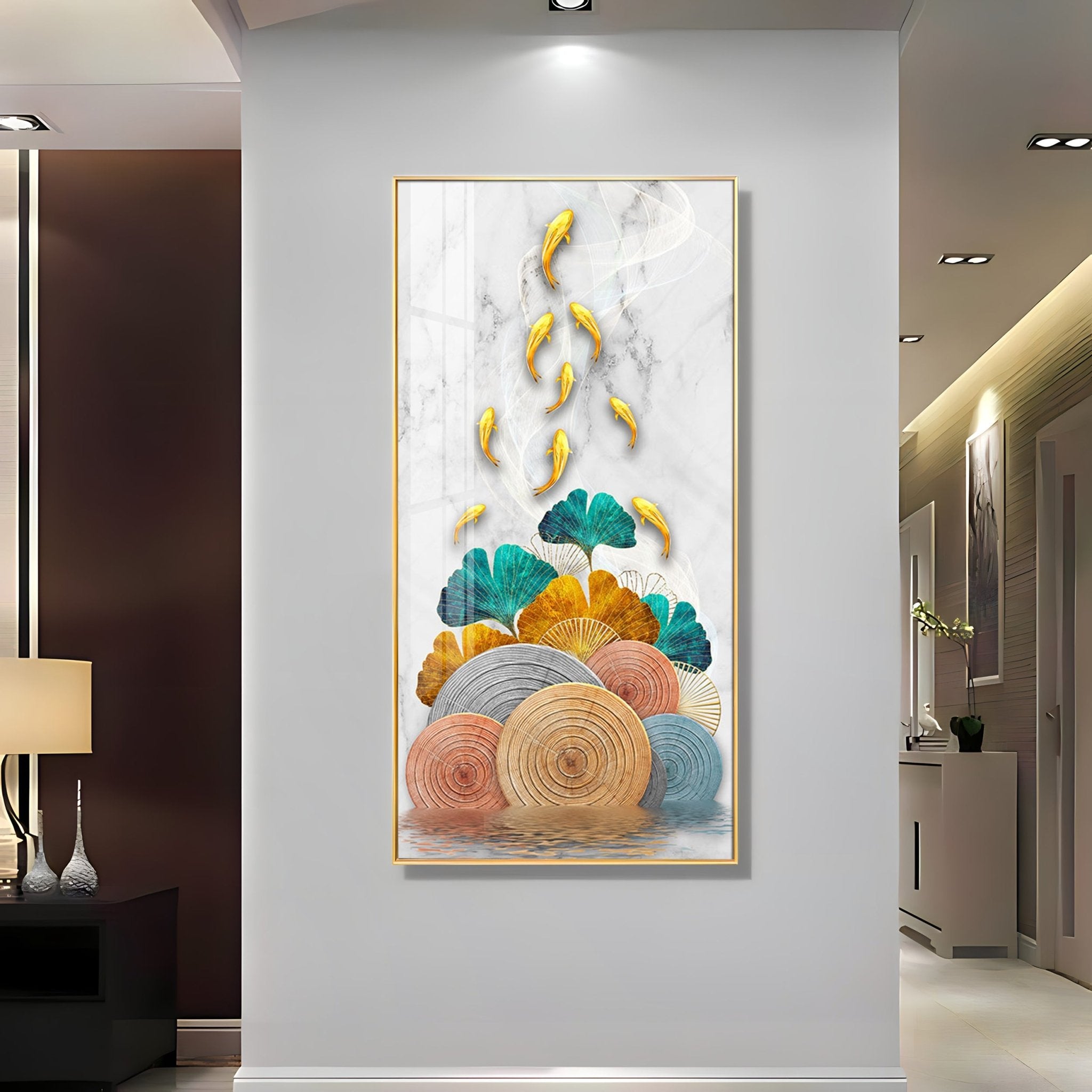 Magical Nordic Scene Luxury Crystal Wall Art - The Next Decor