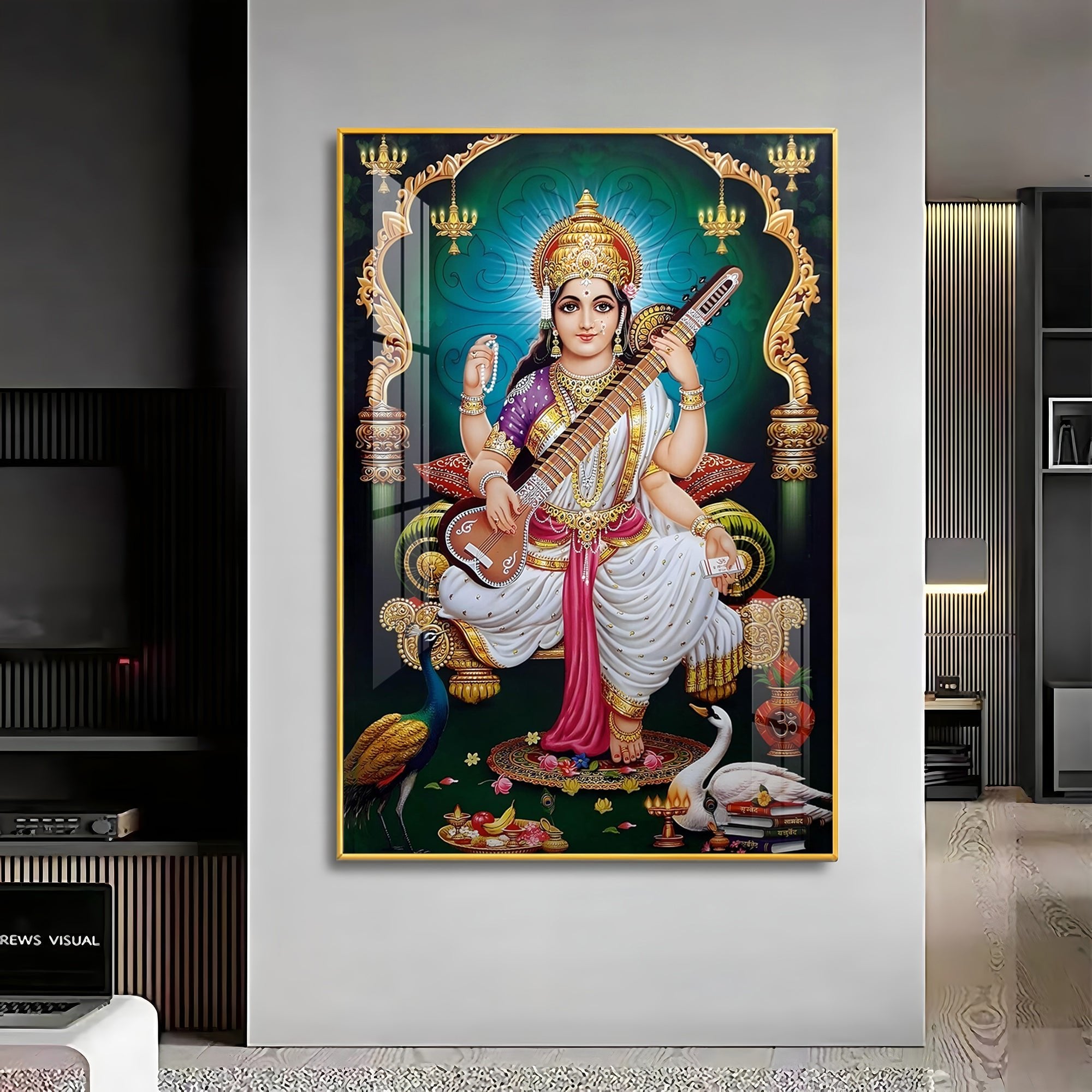 Majestic Reverie Premium Vertical Acrylic Wall Art - The Next Decor