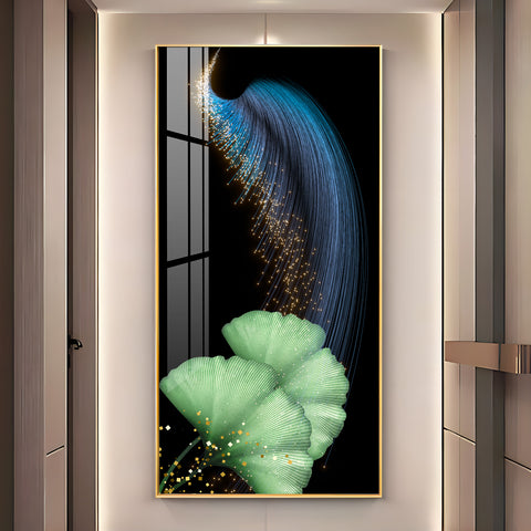 Celestial Showers Premium Acrylic Vertical Wall Art