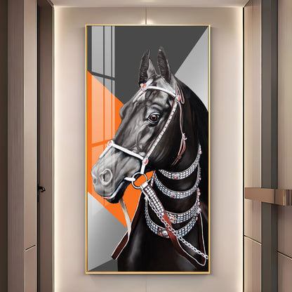 The Turkish Horse Premium Acrylic Vertical Wall Art