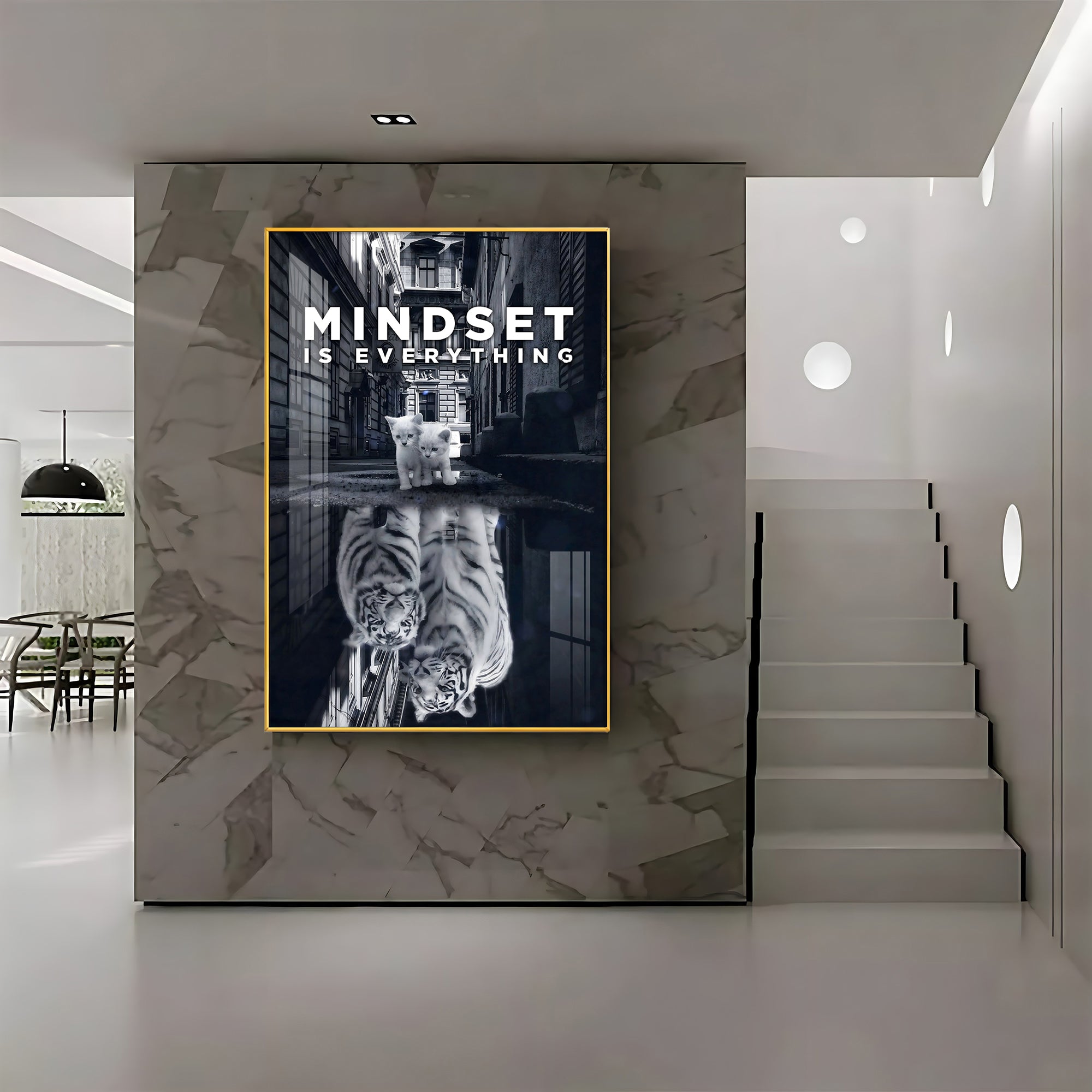 Mindset Premium Acrylic Vertical Wall Art - The Next Decor