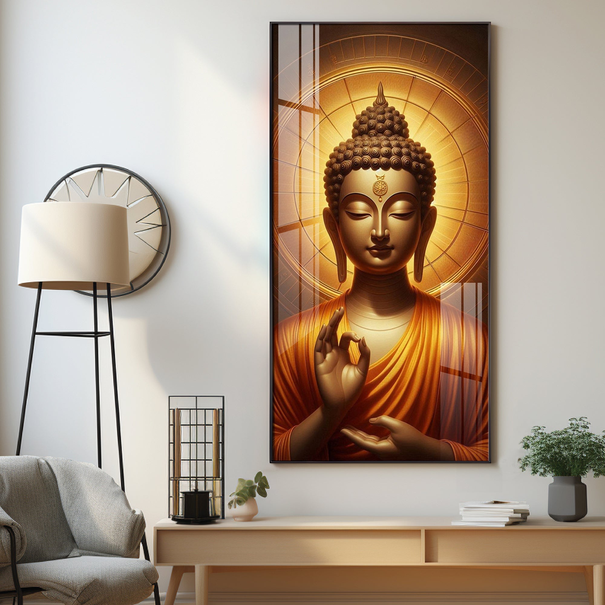 Peaceful Buddha Premium Acrylic Wall Art - The Next Decor