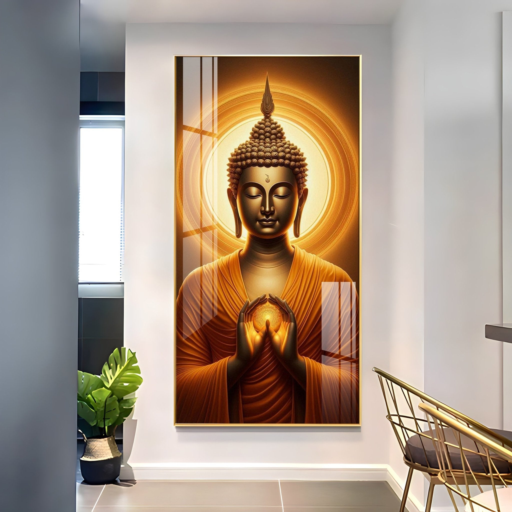 Peaceful Journey Buddha Premium Acrylic Wall Art - The Next Decor