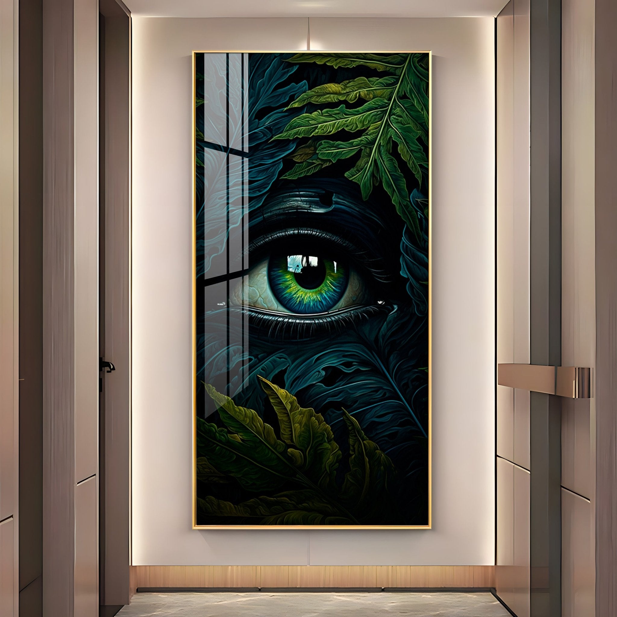 The Eye's Journey Premium Acrylic Vertical Wall Art - The Next Decor