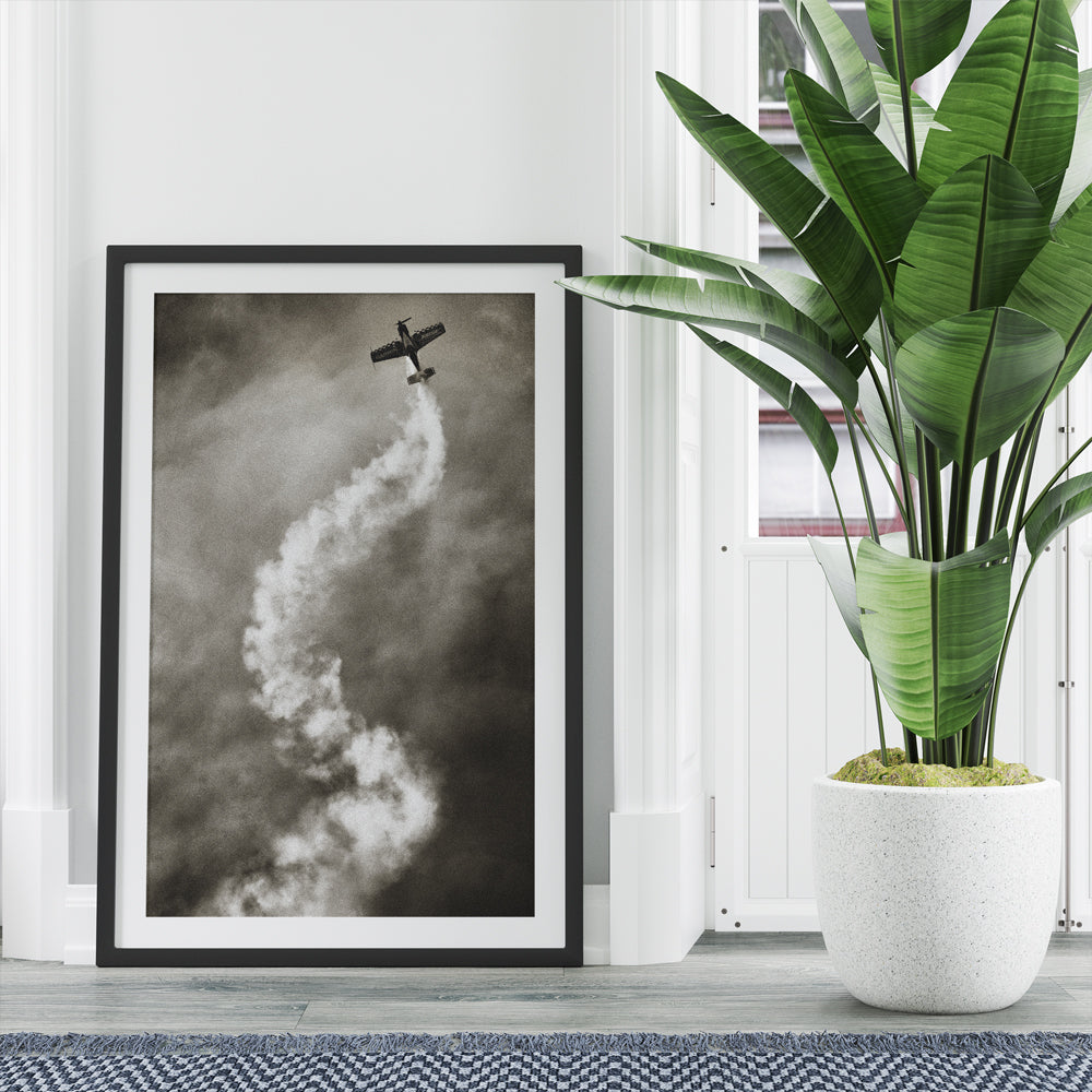 Aviation DNA Canvas Wall Art Without Glass