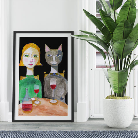 Best Friends Canvas Wall Art Without Glass