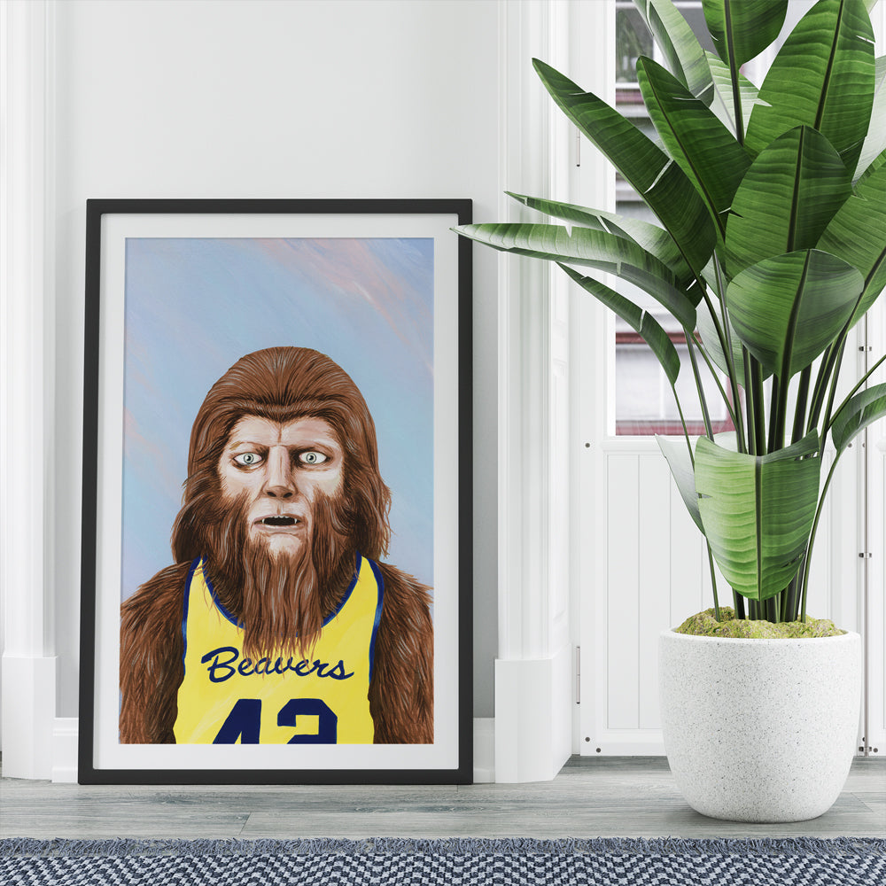 Teen Wolf Canvas Wall Art Without Glass