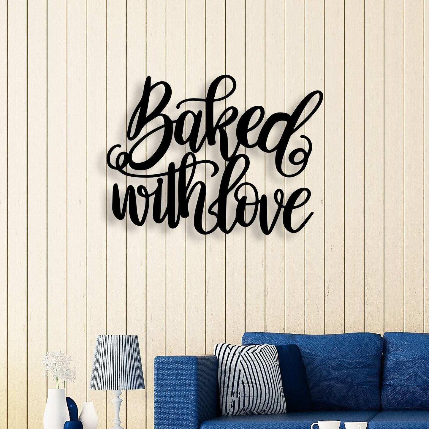 Backed With Love Metal Wall Art 2