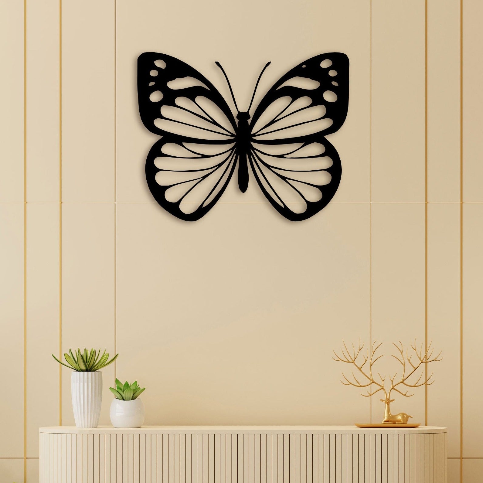 Buy 3D Butterfly Metal Wall Art Online in India @ Best Price – The Next  Decor