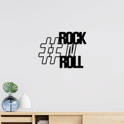 Rock N Roll Metal Wall Art