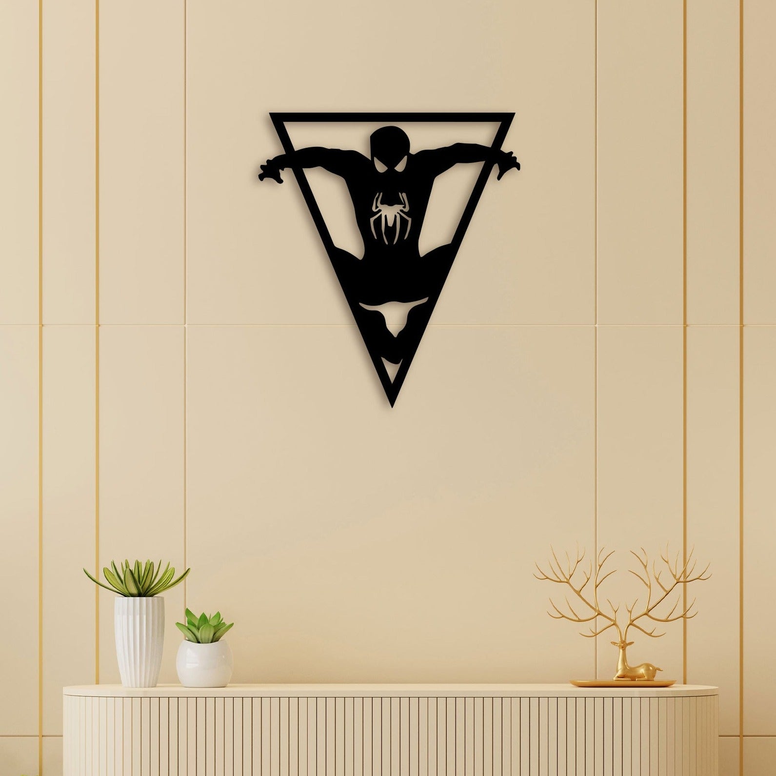 Spider Man Metal Wall Art