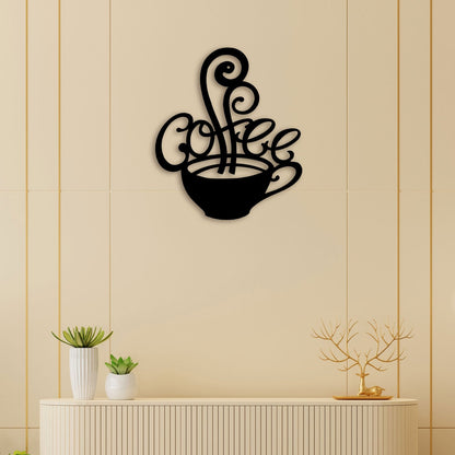 Coffeee Mug Metal Wall Art 1