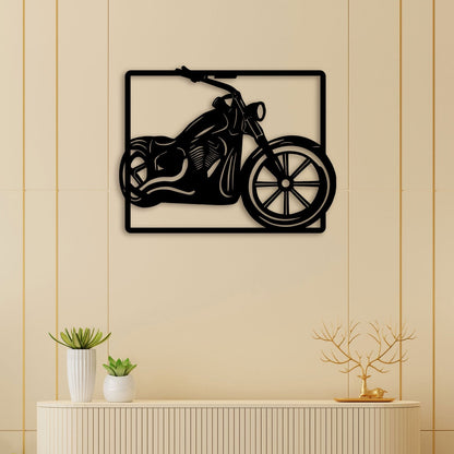 Lovely Bike Metal Wall Art