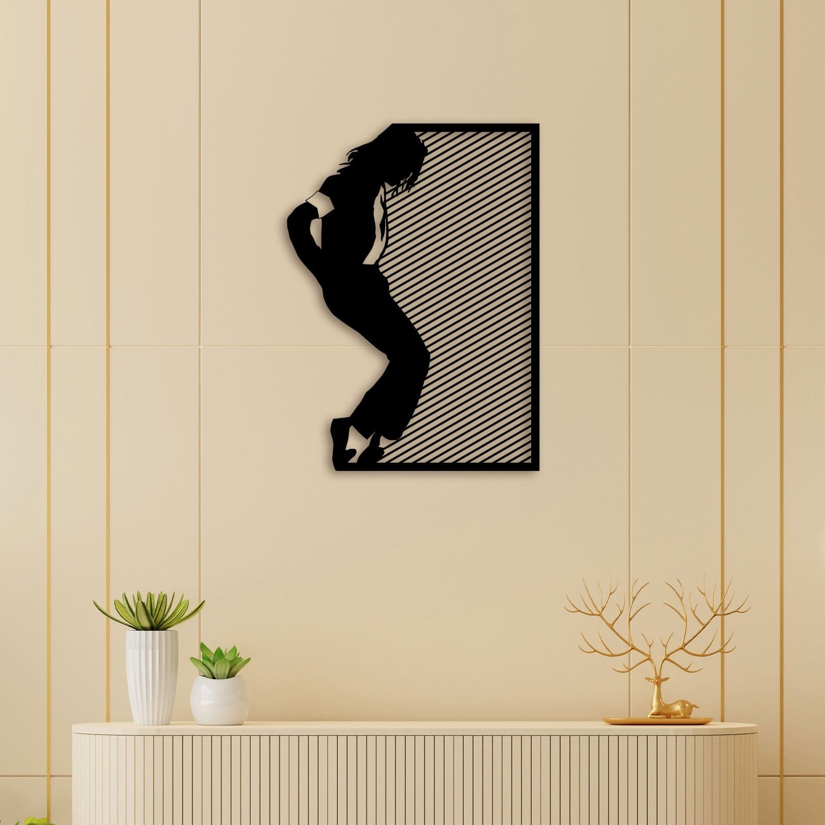 Dancing Step Metal Wall Art