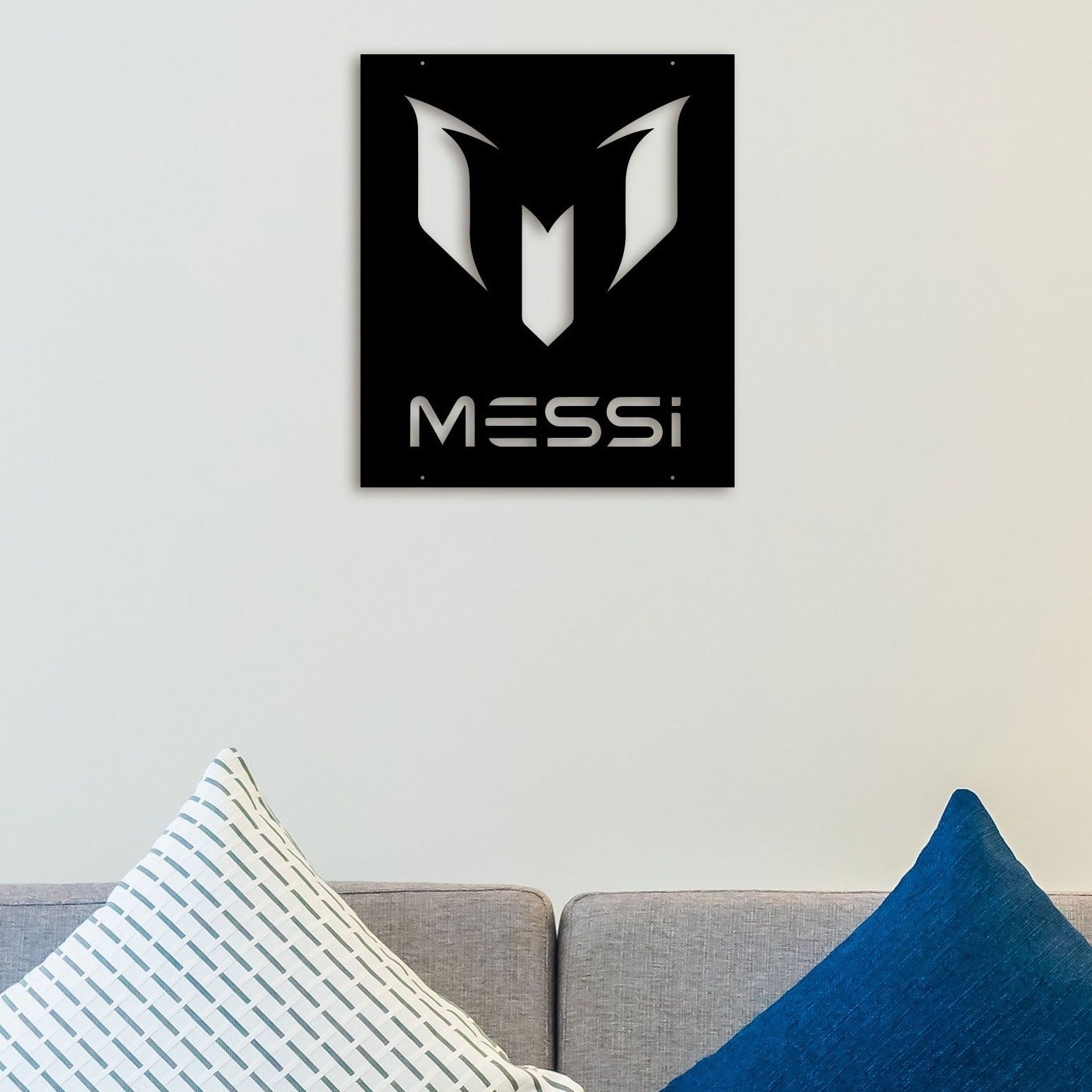 Messi Lover Metal Wall Art 1