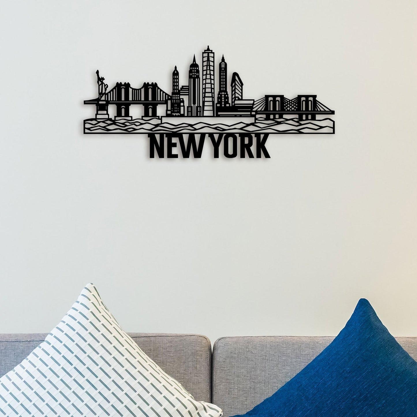 New York City Metal Wall Art 1