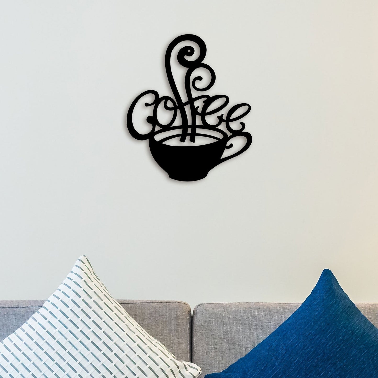 Coffeee Mug Metal Wall Art