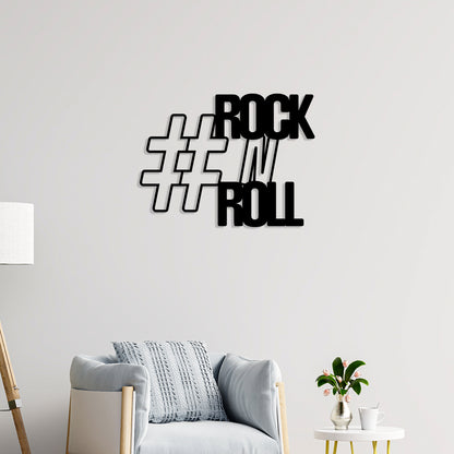 Rock N Roll Metal Wall Art