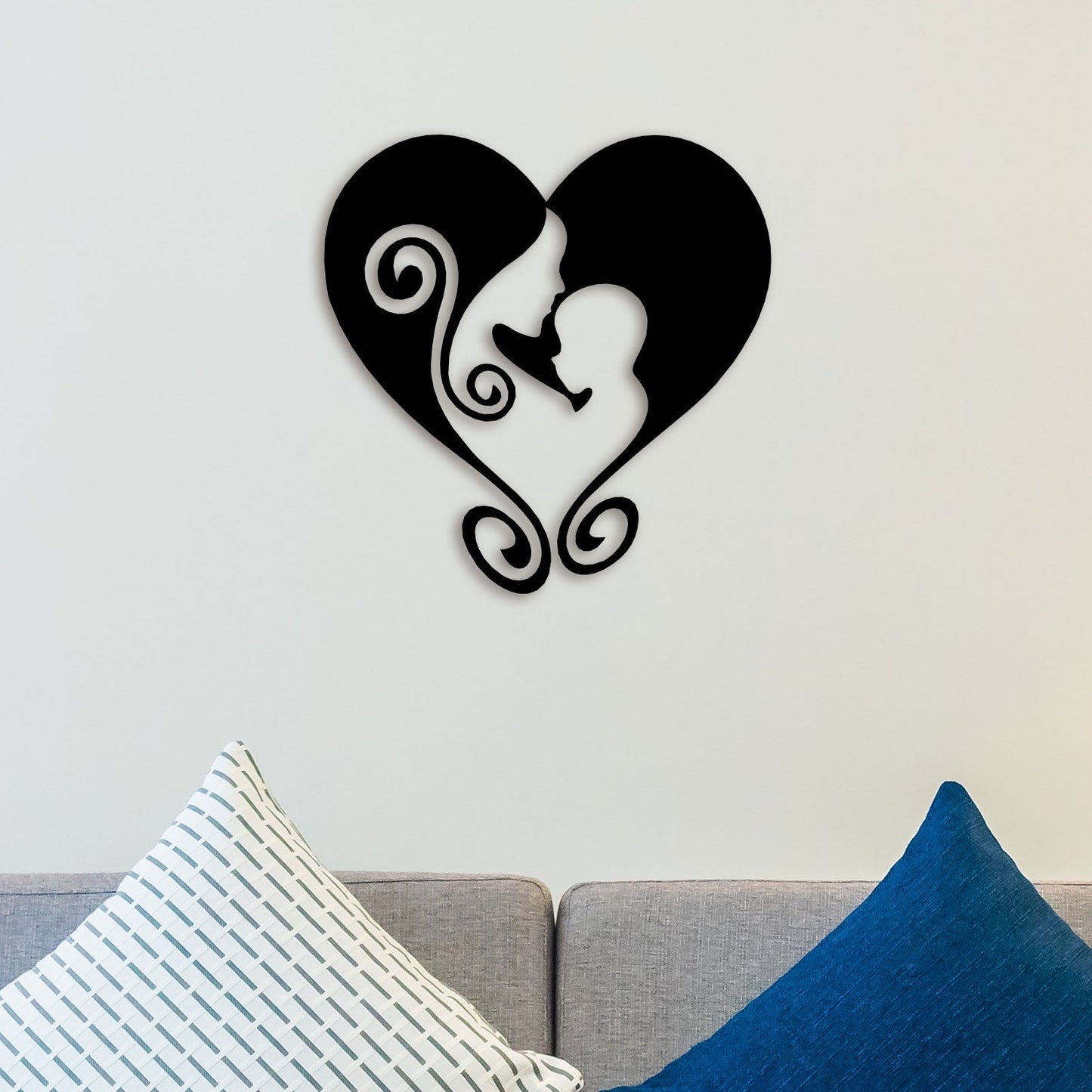 Loving Child Metal Wall Art 1