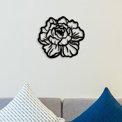 Rose Flower Metal Wall Art 1