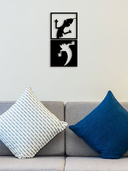 Lizard Metal Wall Art 1