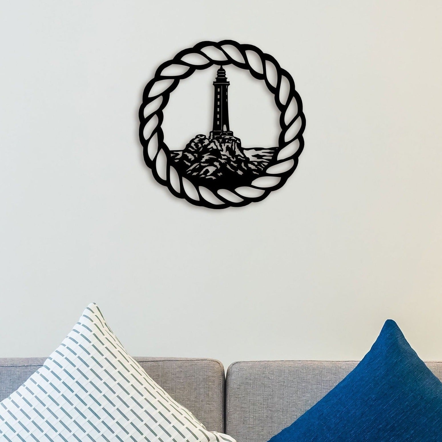 Light House Metal Wall Art 1