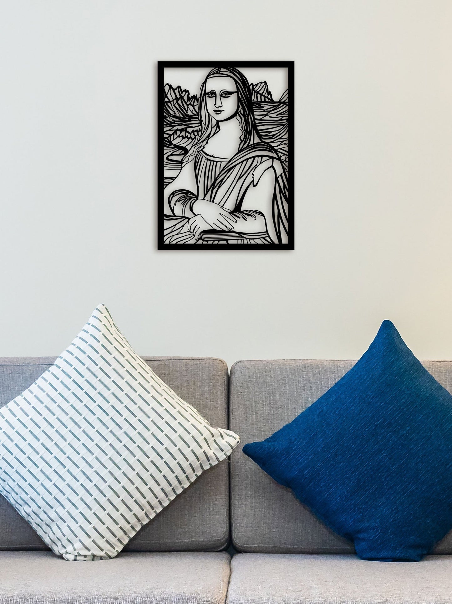 Monalisa Metal Wall Art 1