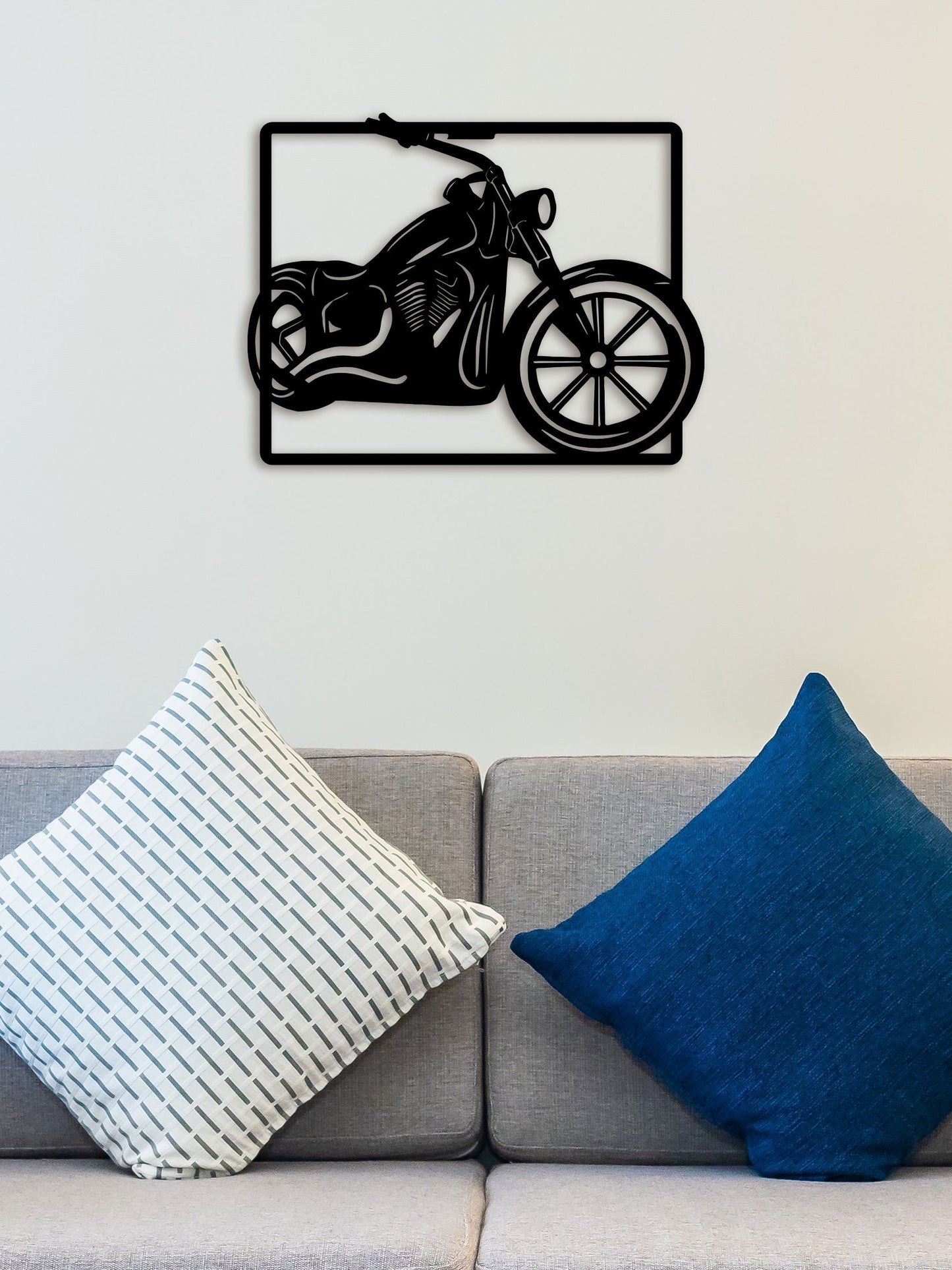 Lovely Bike Metal Wall Art 1