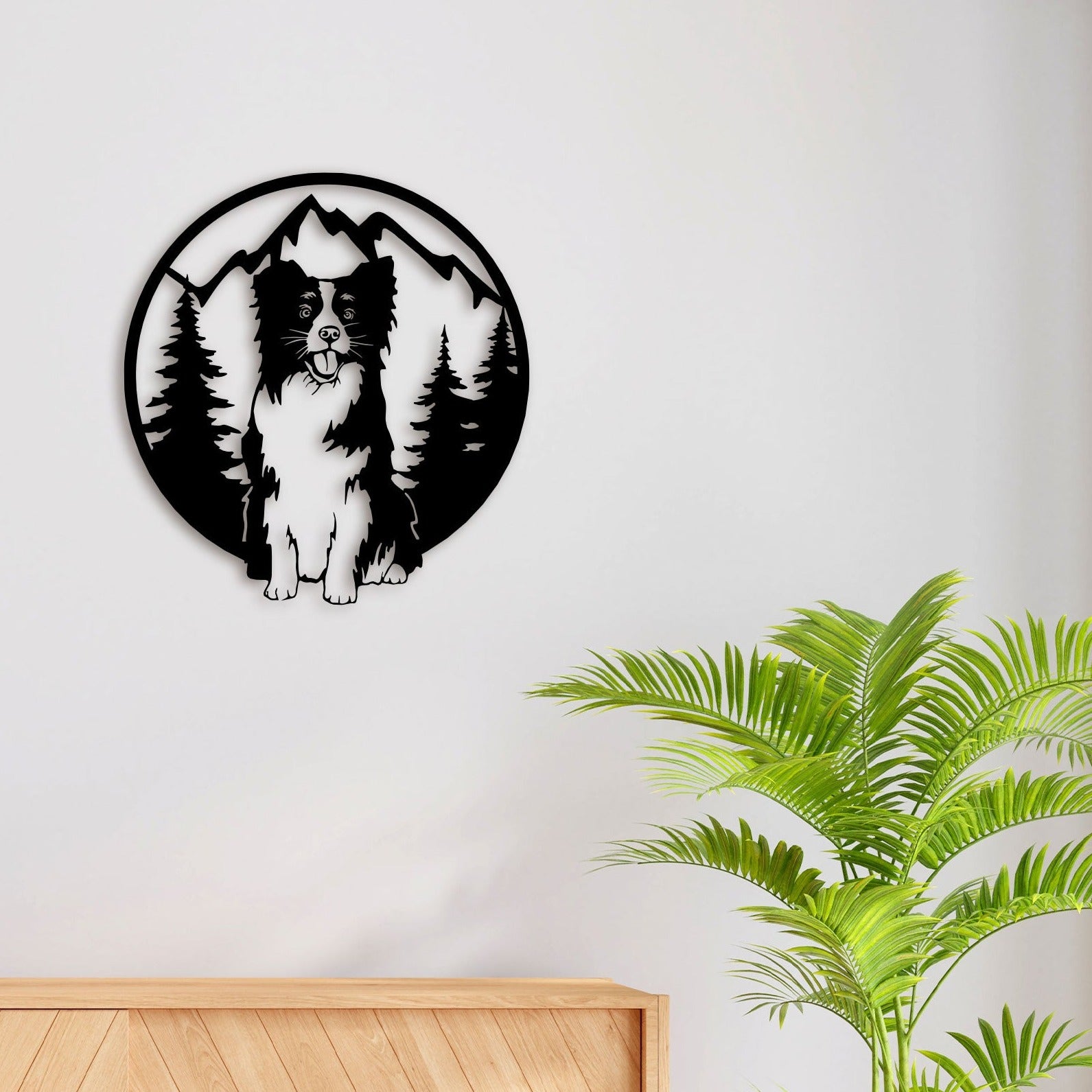 Wild Dog Metal Wall Art 2