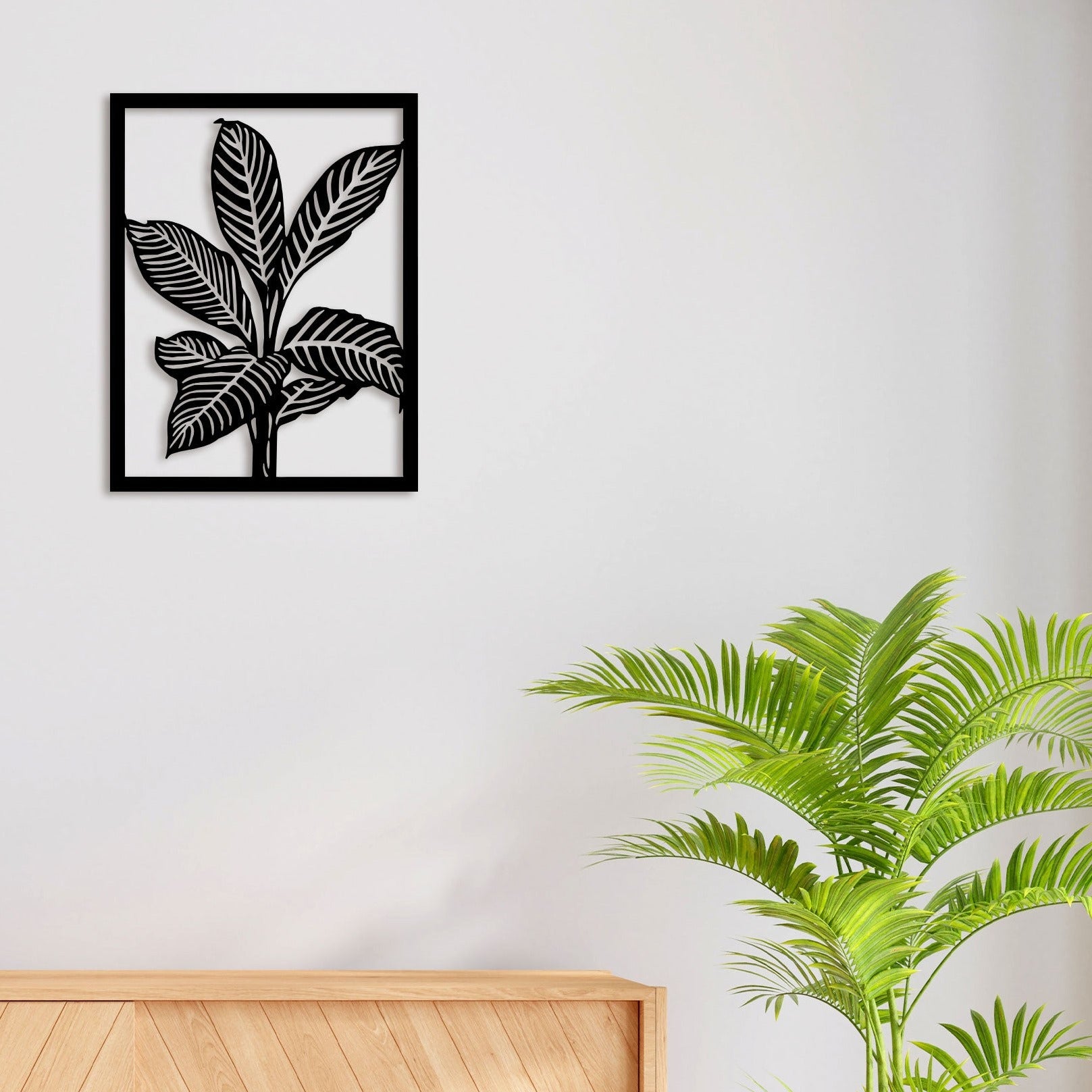 Attractive Plant Metal Wall Art 2