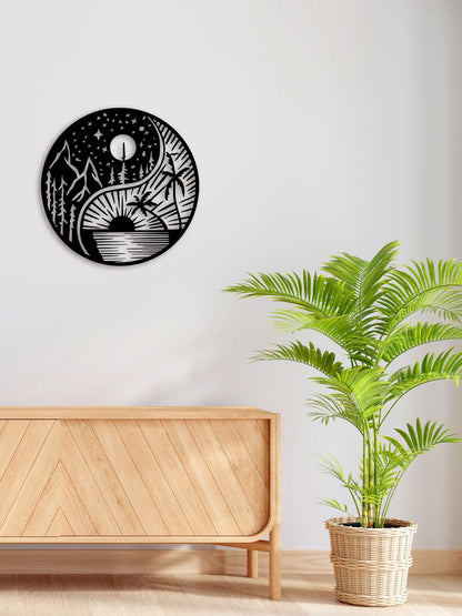 Ultimate Sun And Moon Metal Wall Art 2