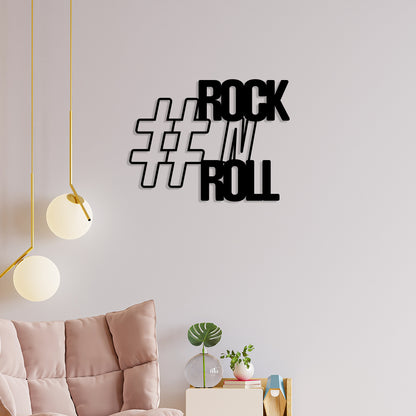 Rock N Roll Metal Wall Art