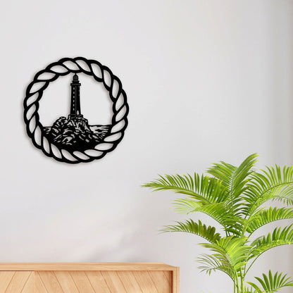 Light House Metal Wall Art 2