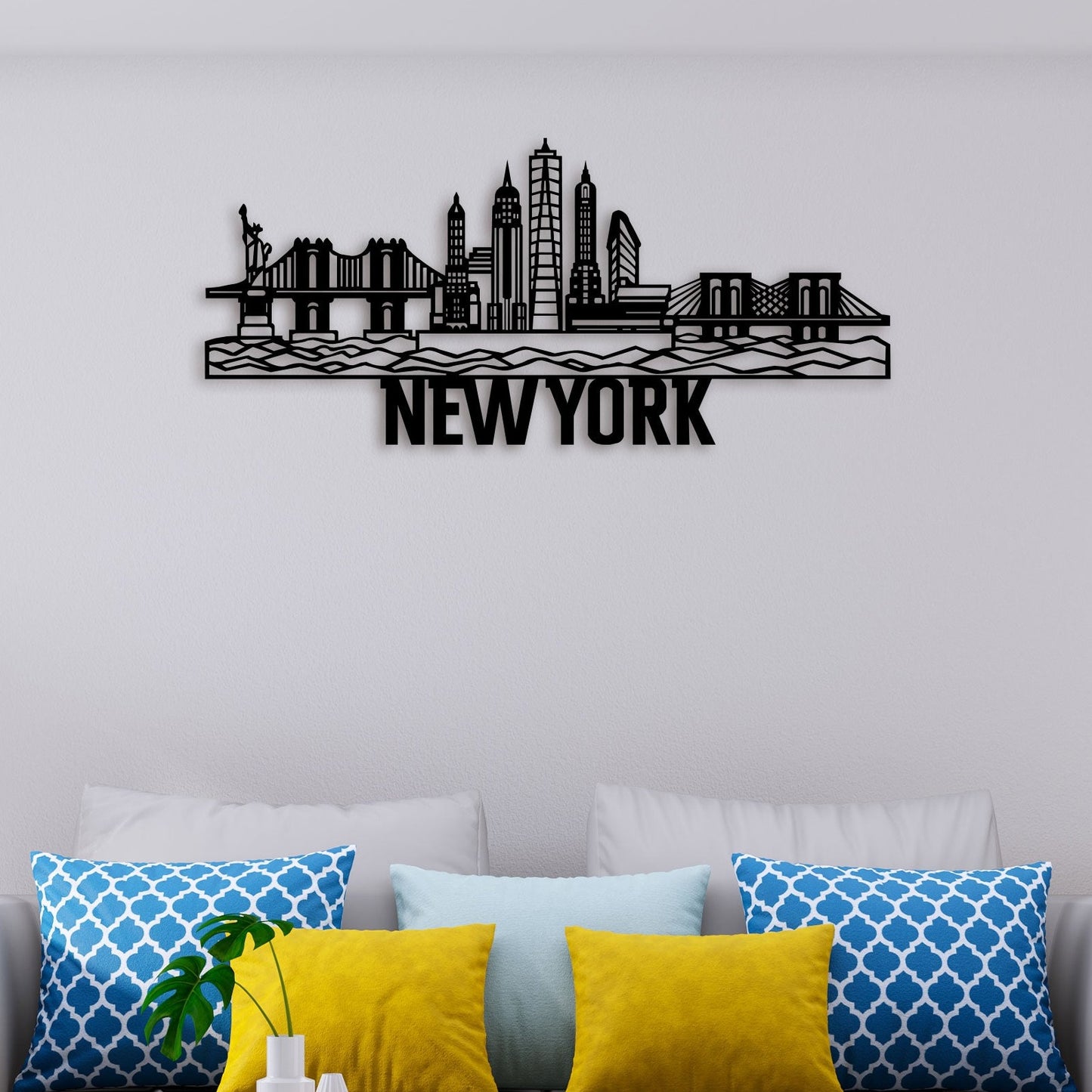 New York City Metal Wall Art 3