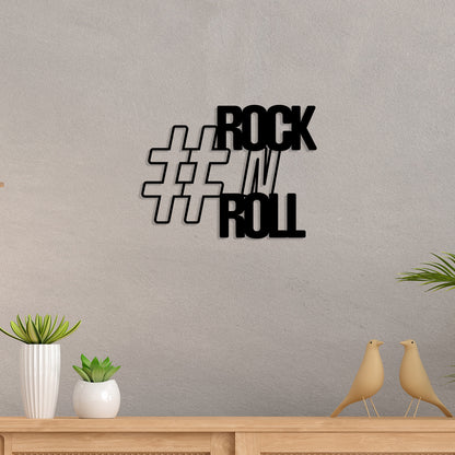 Rock N Roll Metal Wall Art