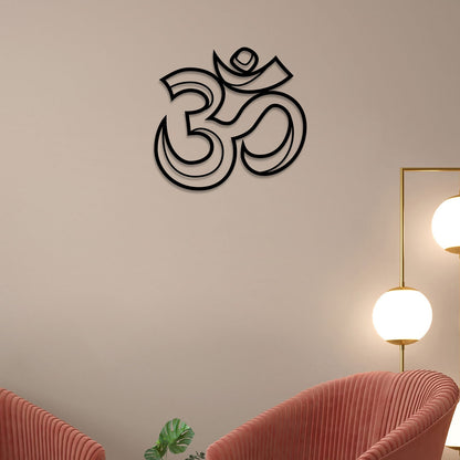 3D Om Metal Wall Art 2