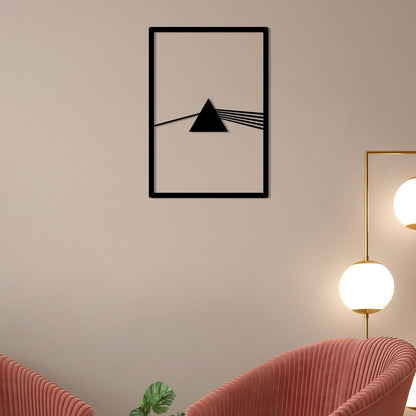 Modern Triangle Metal Wall Art