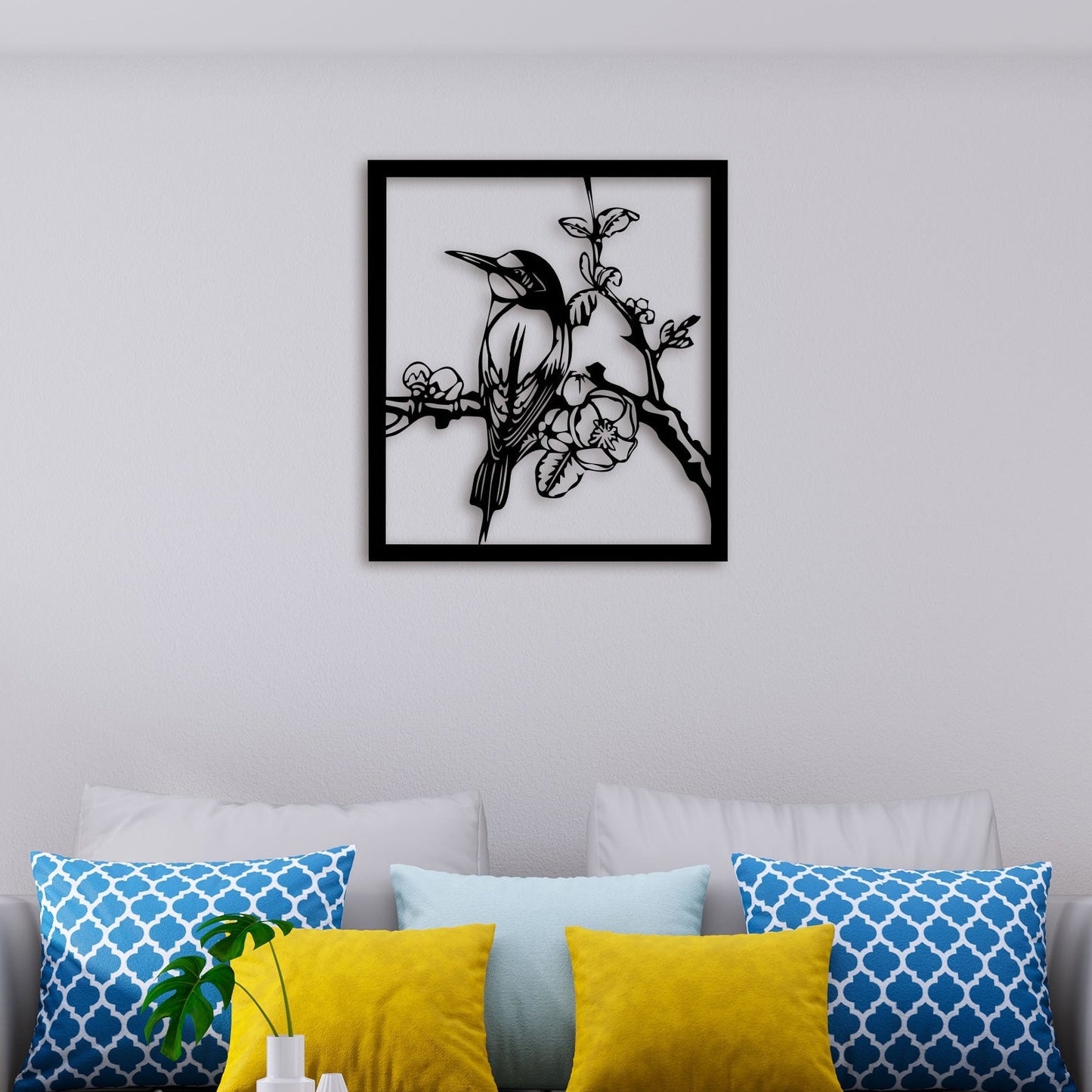 Hummingbird Metal Wall Art