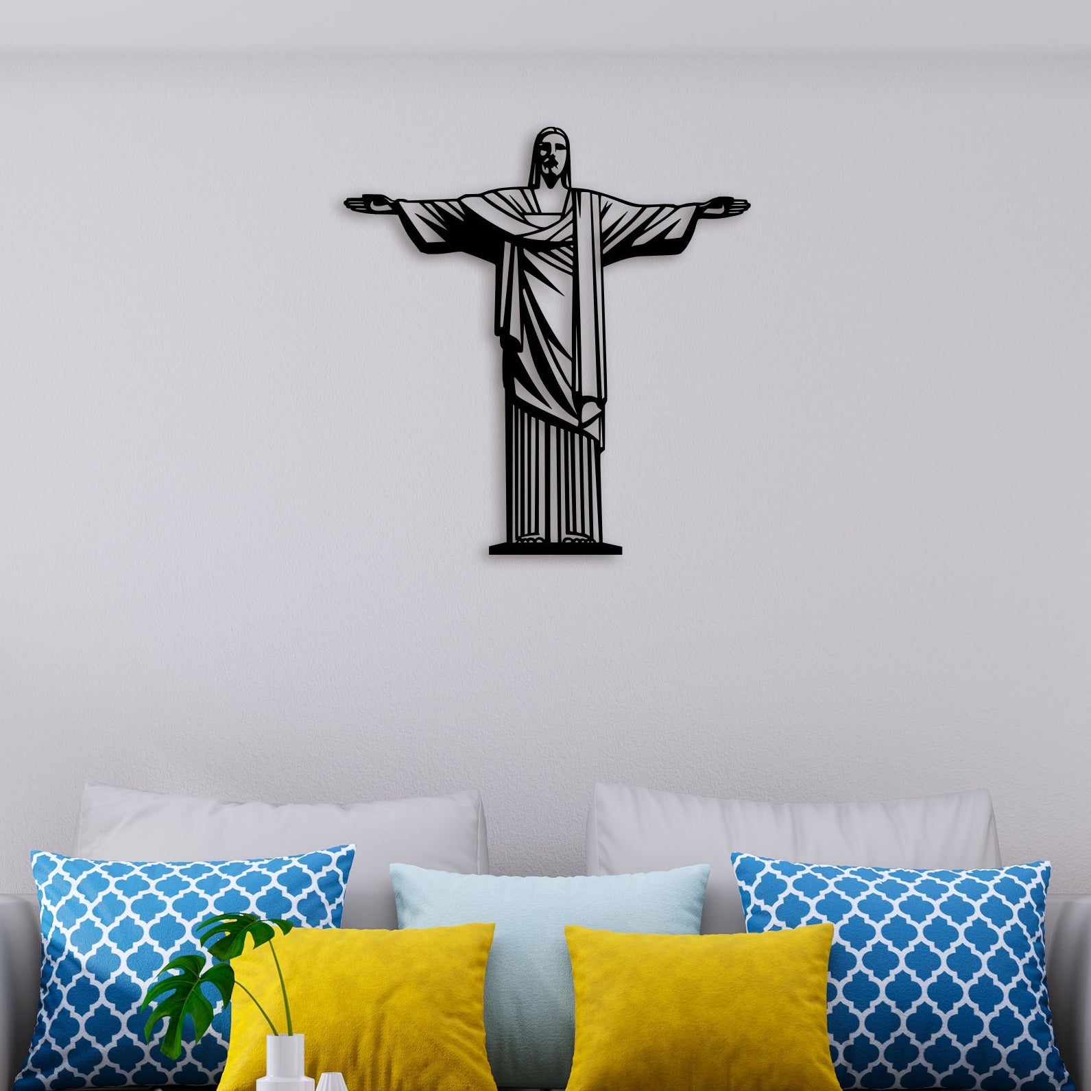 Jesus Metal Wall Art 3