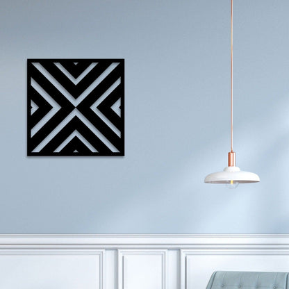 Geometric Metal Wall Art 2