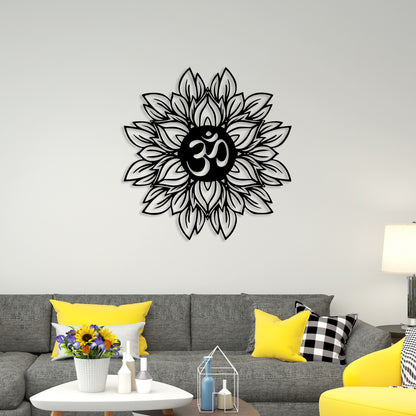 Sunflower Metal Wall Art