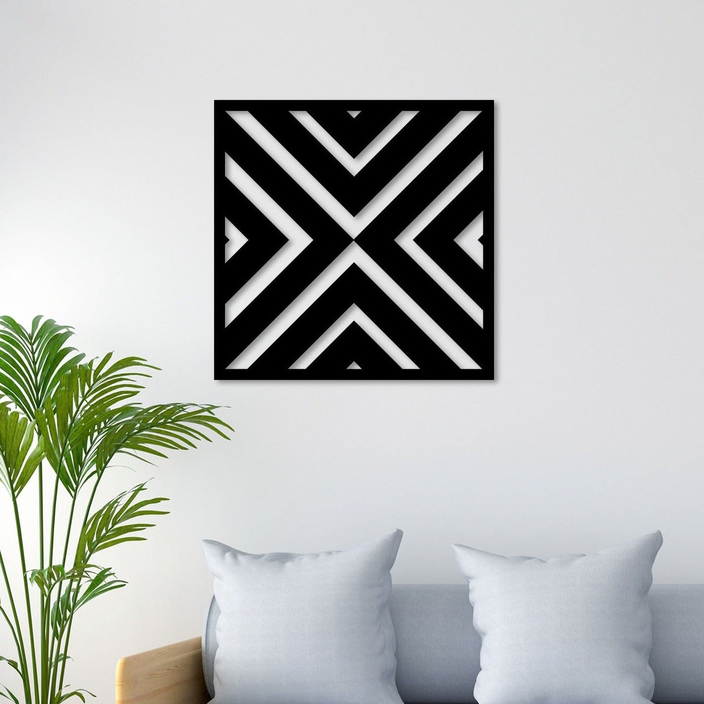  Geometric Metal Wall Art 3