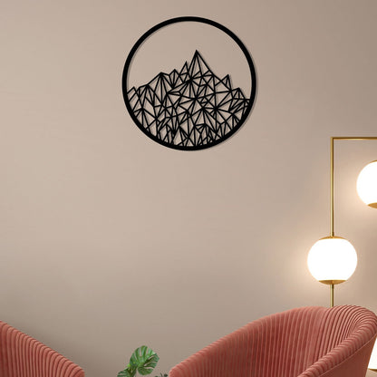 Mountain Wire Metal Wall Art 3