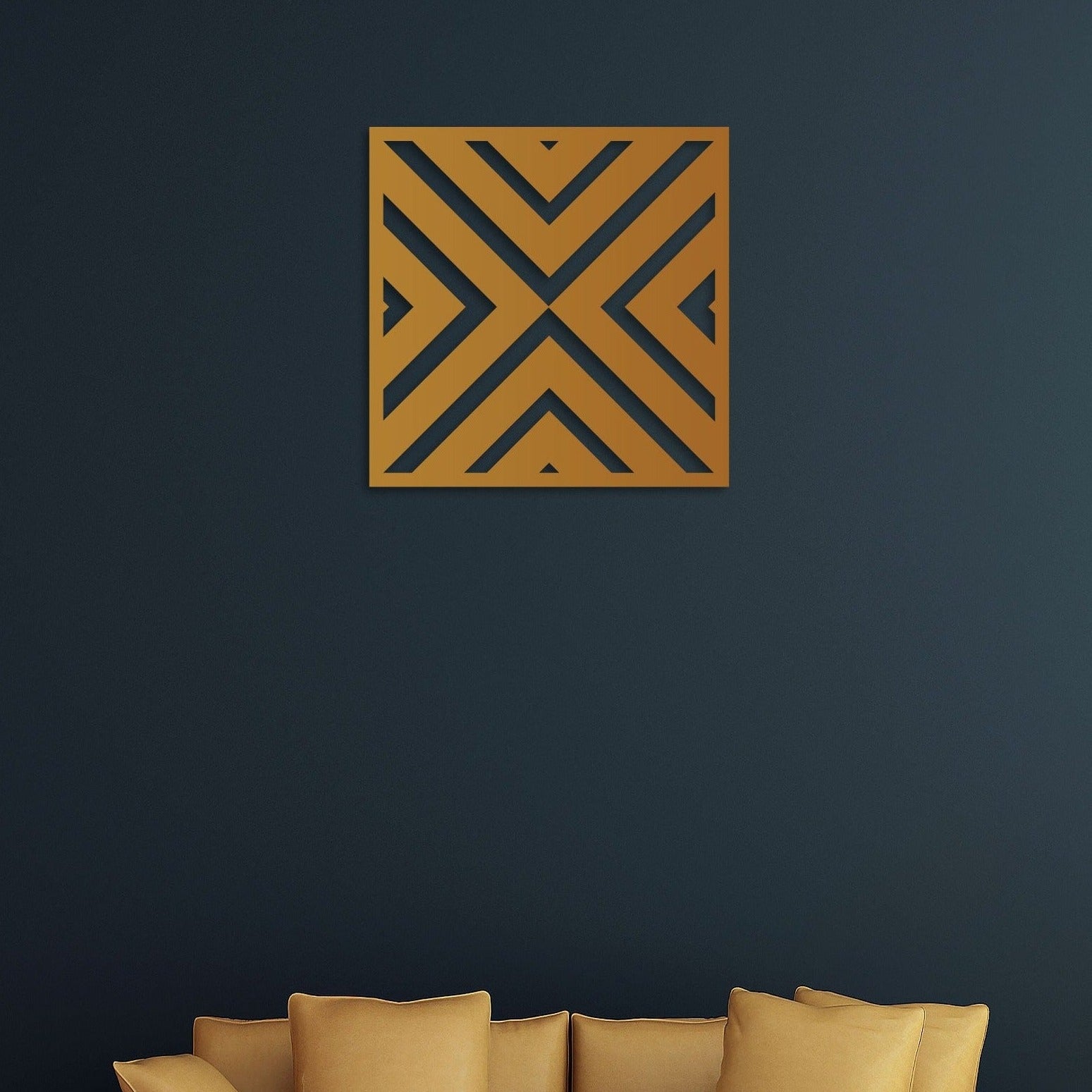 Geometric Metal Wall Art 5